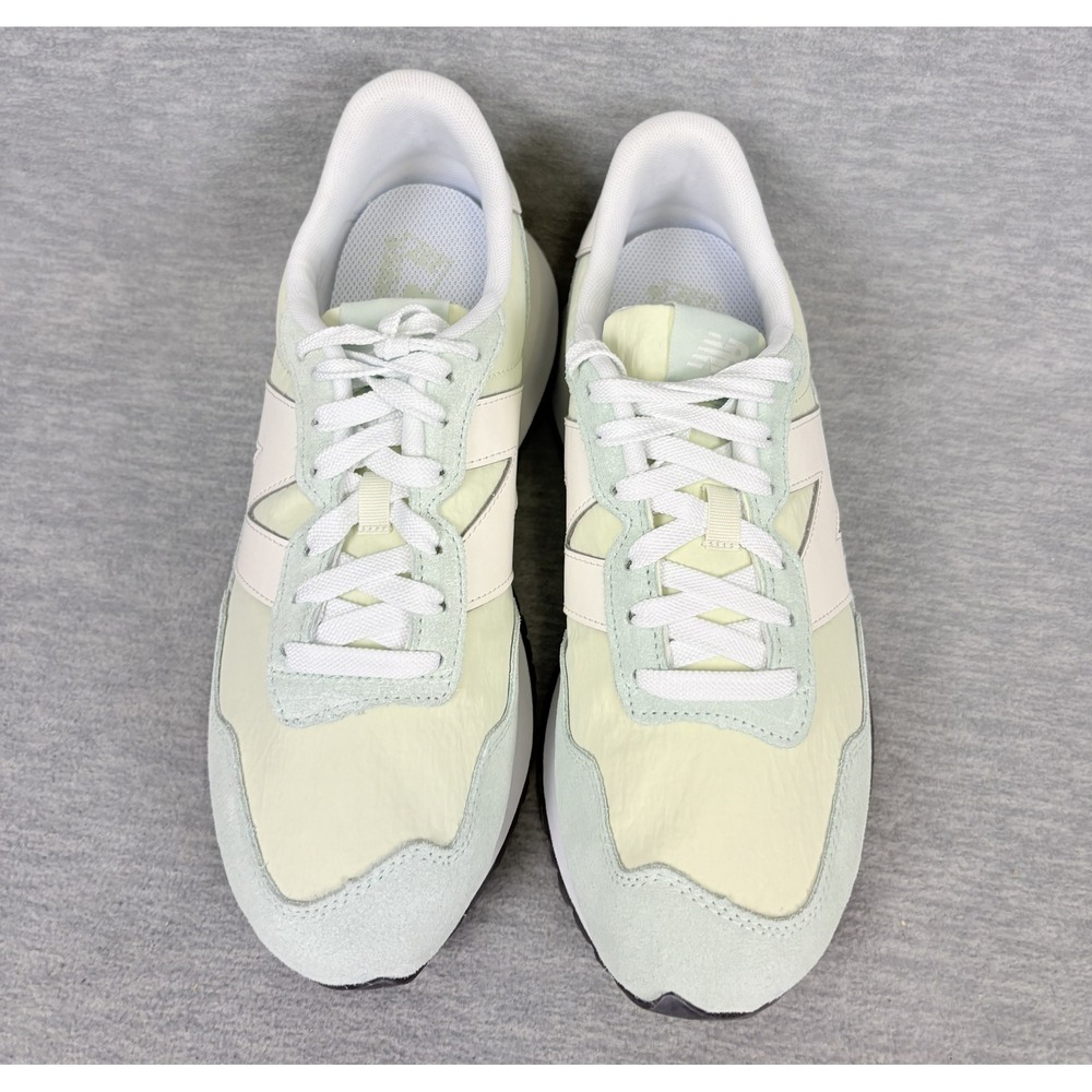 New Balance 237 Womens 9.5 Mint Green Cream Grey White Running Sneakers - Picture 11 of 11